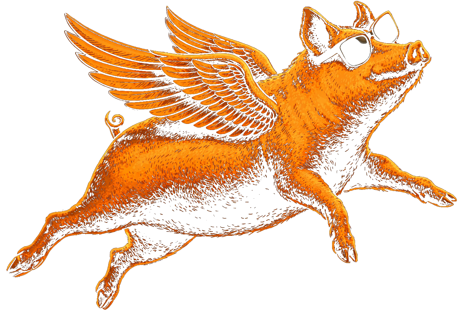 The Flying Pig symbol